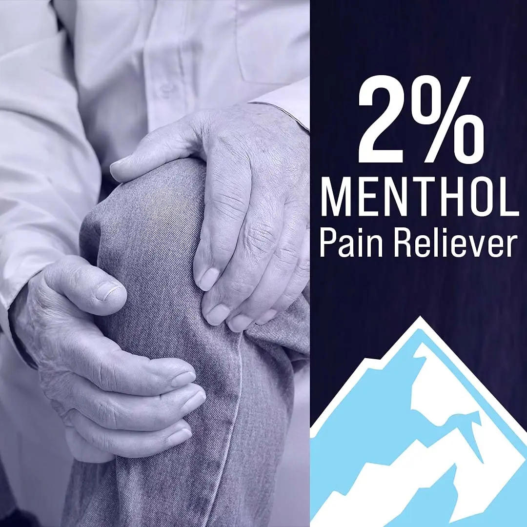 Mineral Ice Therapeutic Menthol Pain Relief Gel, 16 Oz | Greaseless, Deep Cold Relief for Muscles & Joints - view 3