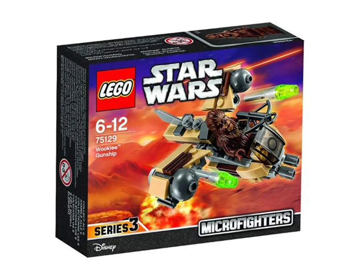 LEGO Star Wars Wookie Gunship 75129 Building Kit 84 Piece | Movable Wings & Minifigure - main product image
