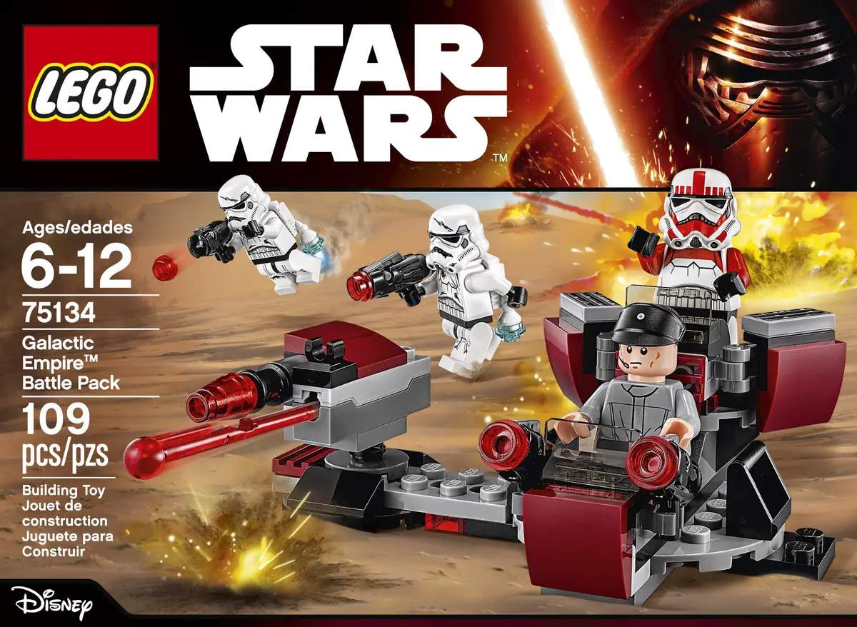 LEGO Star Wars 75134 Galactic Empire Battle Pack (109 Piece) | Star Wars LEGO Set for Kids & Collectors - view 2