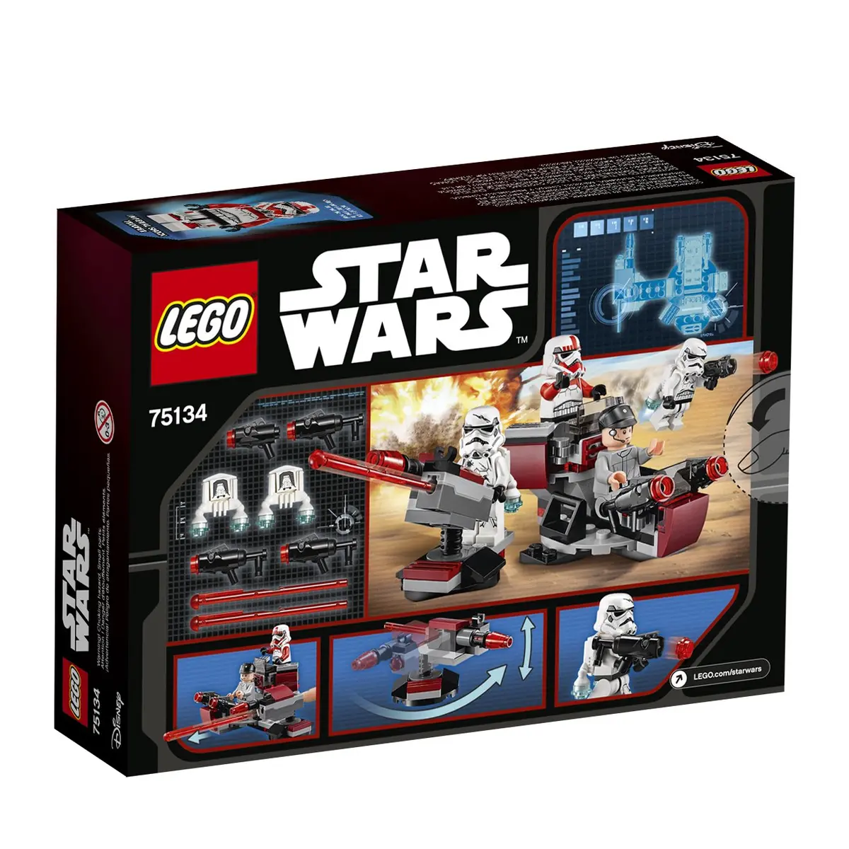 LEGO Star Wars 75134 Galactic Empire Battle Pack (109 Piece) | Star Wars LEGO Set for Kids & Collectors - view 3