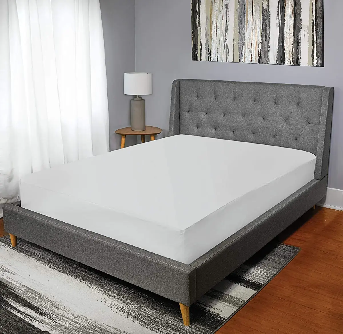 Aller-Ease Maximum Allergy Mattress Protector King Size | Waterproof & Breathable - view 7