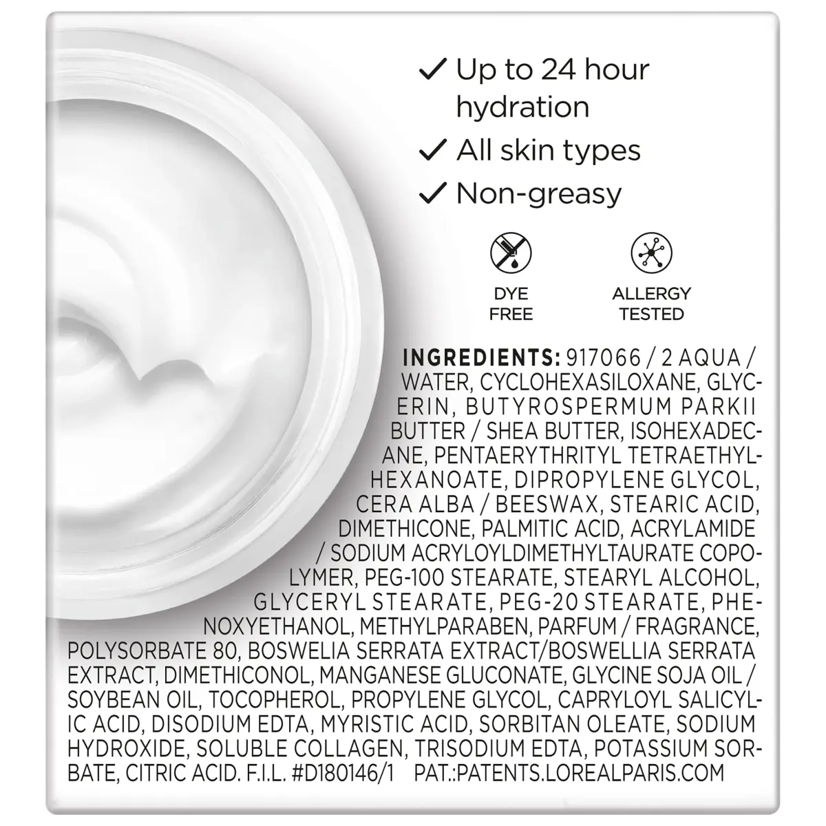 L'Oreal Paris Wrinkle Expert 35+ Anti-Aging Face Moisturizer with Collagen 50ml (1.7 oz) | Dermatologist Tested for Sensitive Skin - view 3