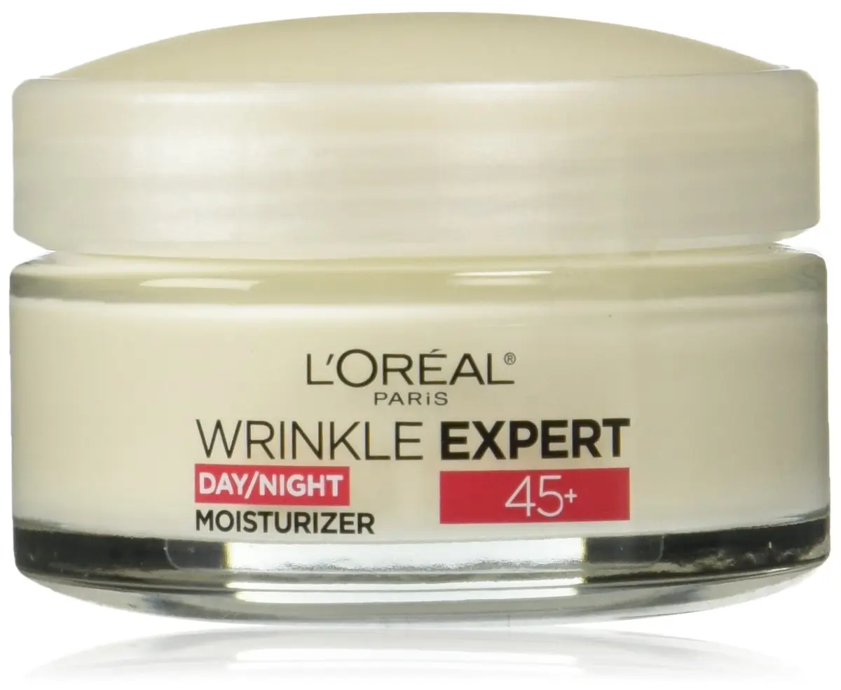 L'Oreal Paris Wrinkle Expert 45+ Anti-Aging Face Moisturizer 50ml (1.7 fl. Oz) | Retino-Peptide Formula for Sensitive Skin - main product image