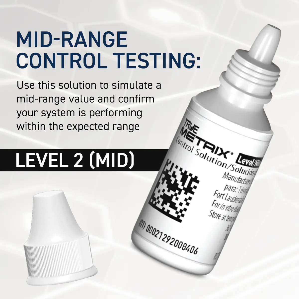 TRUE METRIX Control Solution Level 2 | Blood Glucose Test System Confirmatory (120 chars) - view 6