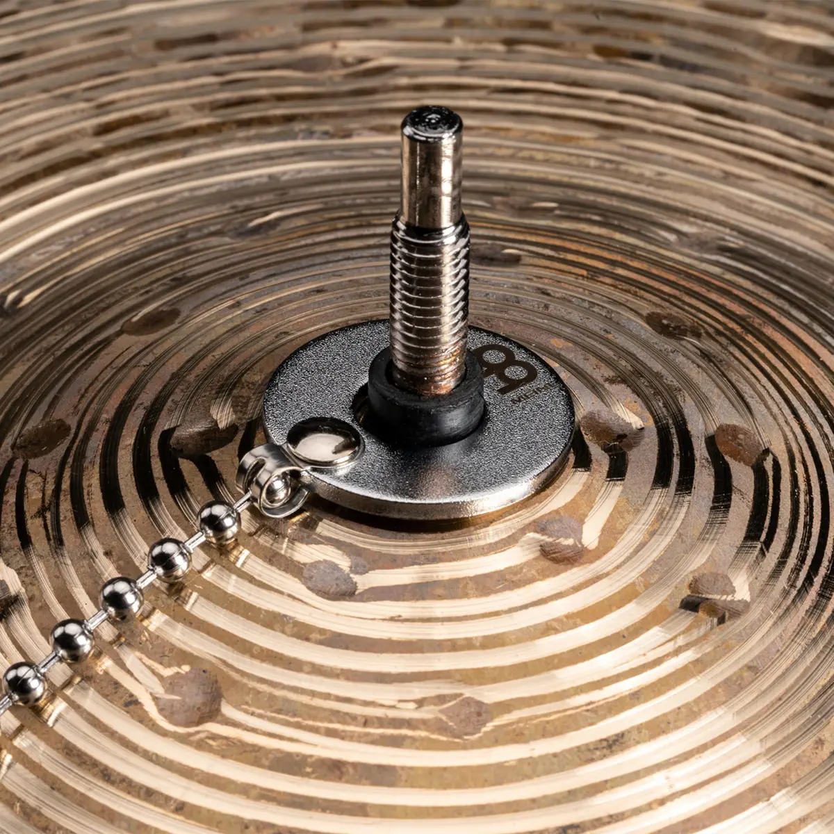Meinl Percussion Bacon Cymbal Sizzler — Standard Model, 10.5" Chain | Adds Sizzle to Ride, Crash & China Cymbals - view 6