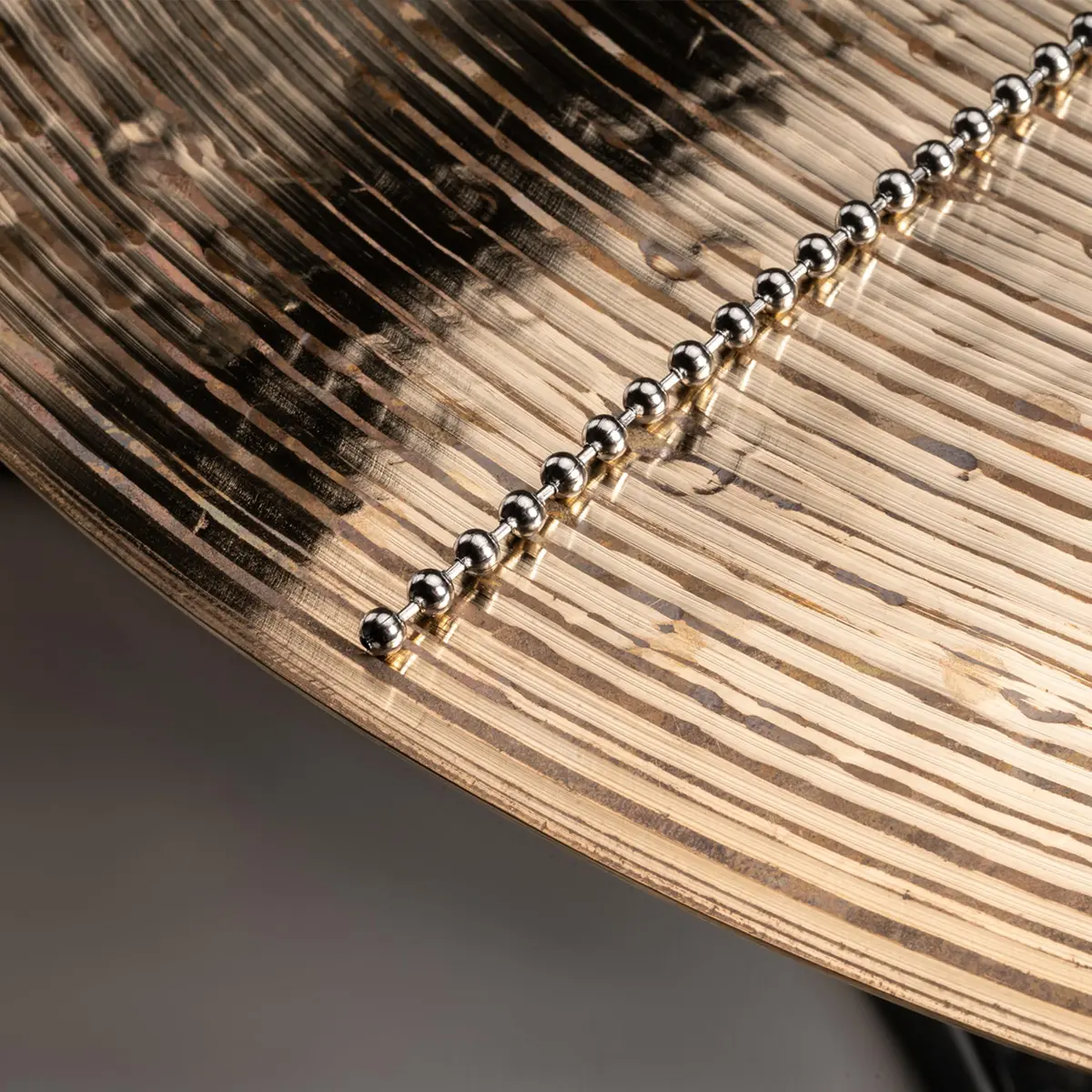 Meinl Percussion Bacon Cymbal Sizzler — Standard Model, 10.5" Chain | Adds Sizzle to Ride, Crash & China Cymbals - view 7