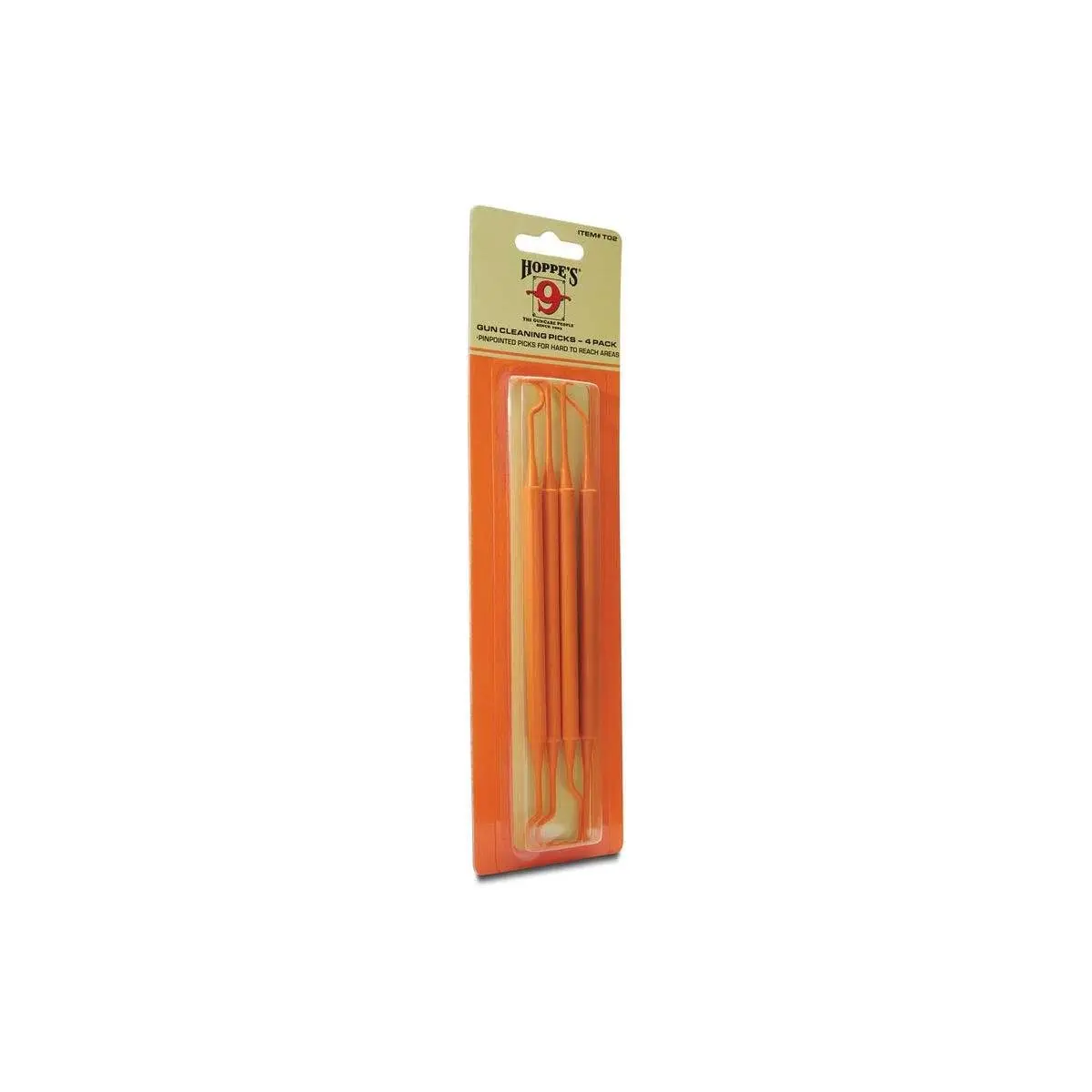 Hoppe's Gun Cleaning Pick Set, 4 Plastic Picks, Won't Scratch | Precision Cleaning for Hard-to-Reach Areas - main product image