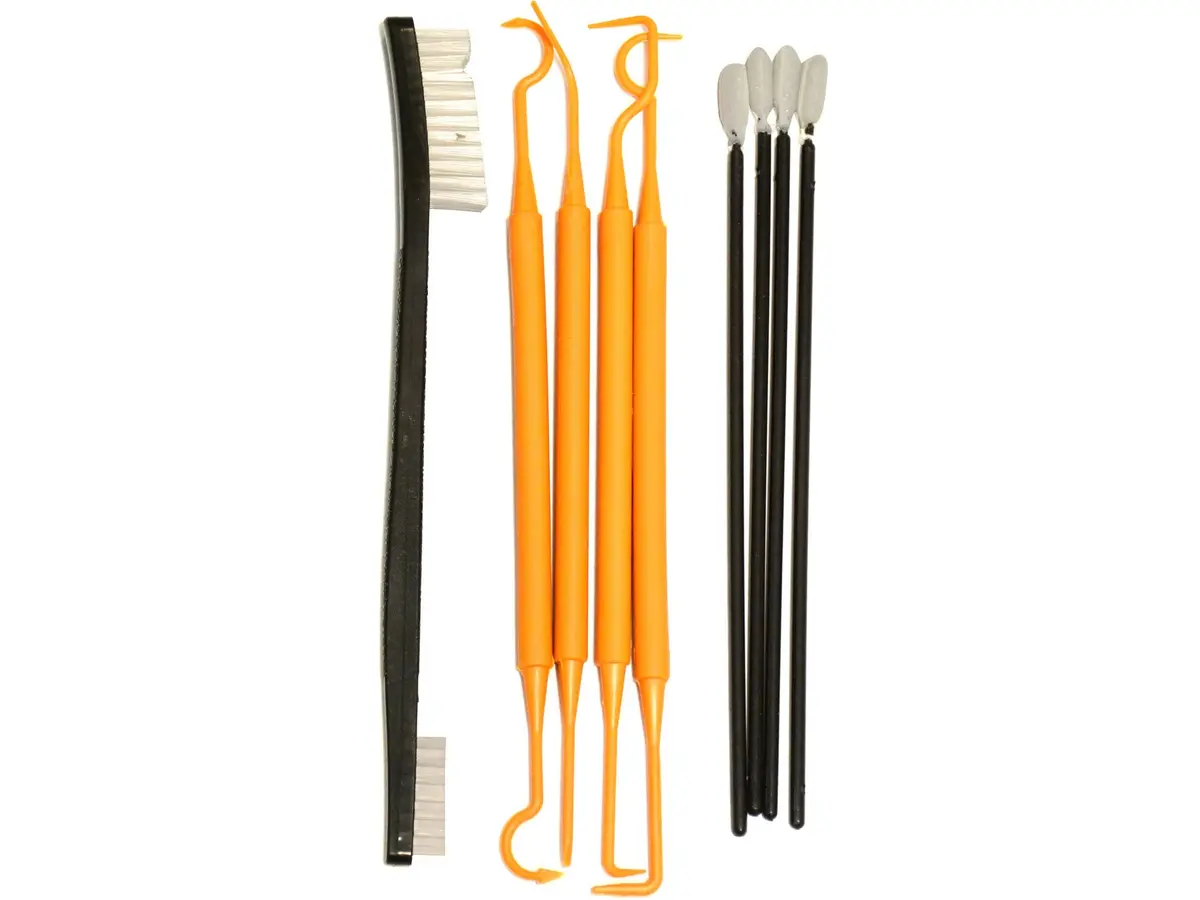 Hoppe's Gun Cleaning Kit with 4 Picks, Nylon Brush & 2 Swabs | Essential Firearm Maintenance Tool - main product image