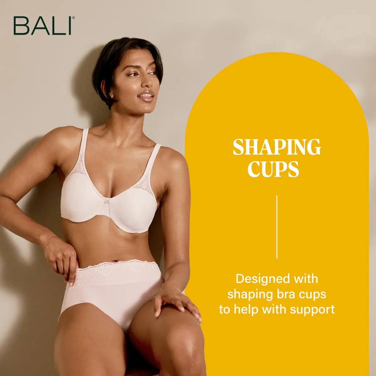 Bali Passion For Comfort Minimizer Underwire Bra 40DD | Supports & Shapes with Supportive Fit - view 7