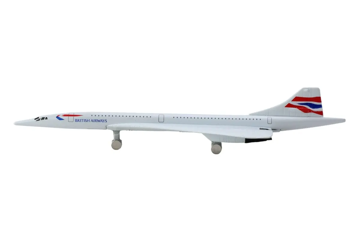 Daron British Airways Concorde Single Plane Toy , White Small | Die-Cast Model for Kids & Collectors - view 9