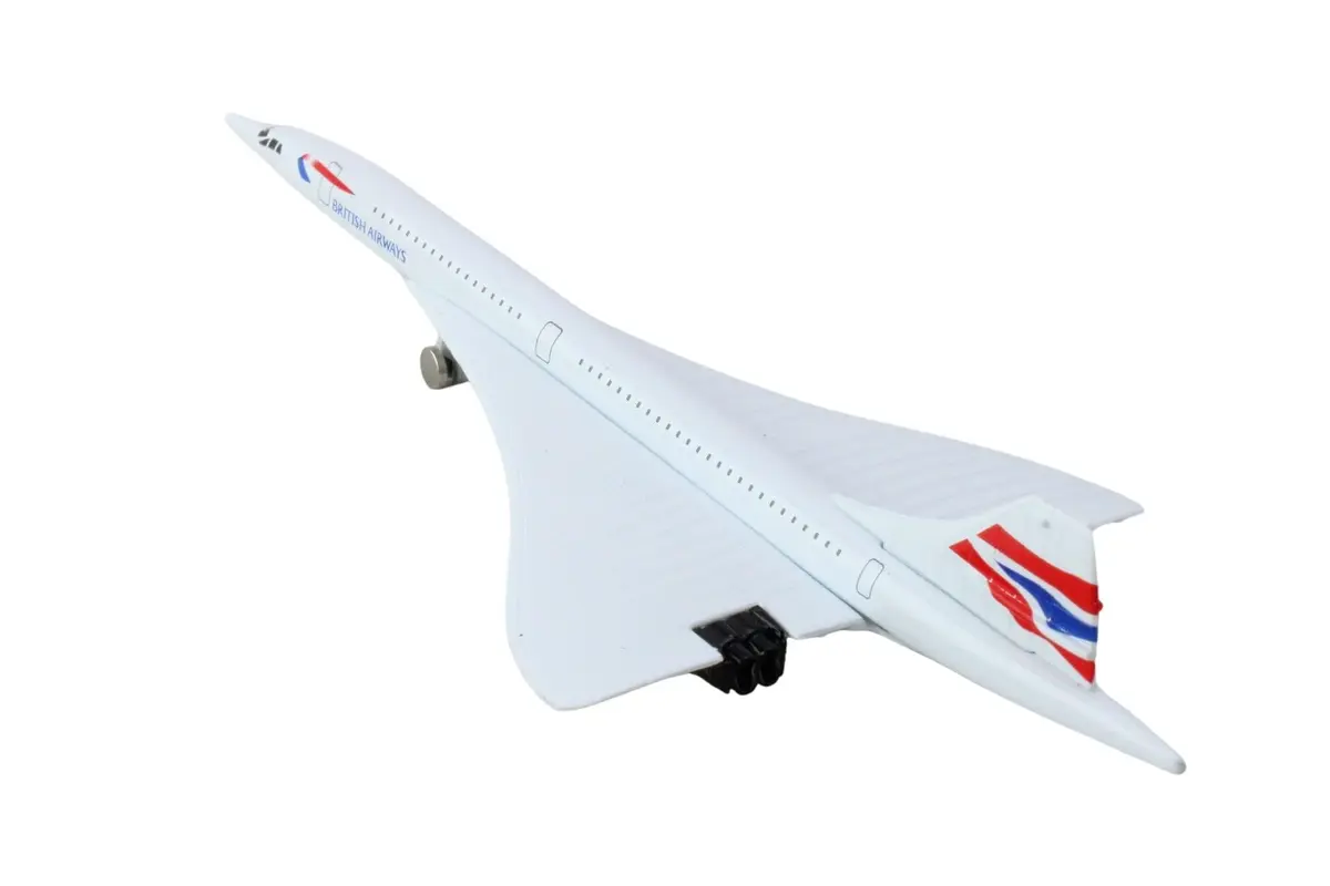 Daron British Airways Concorde Single Plane Toy , White Small | Die-Cast Model for Kids & Collectors - view 10