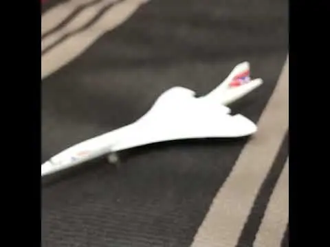 Daron British Airways Concorde Single Plane Toy , White Small | Die-Cast Model for Kids & Collectors - view 2