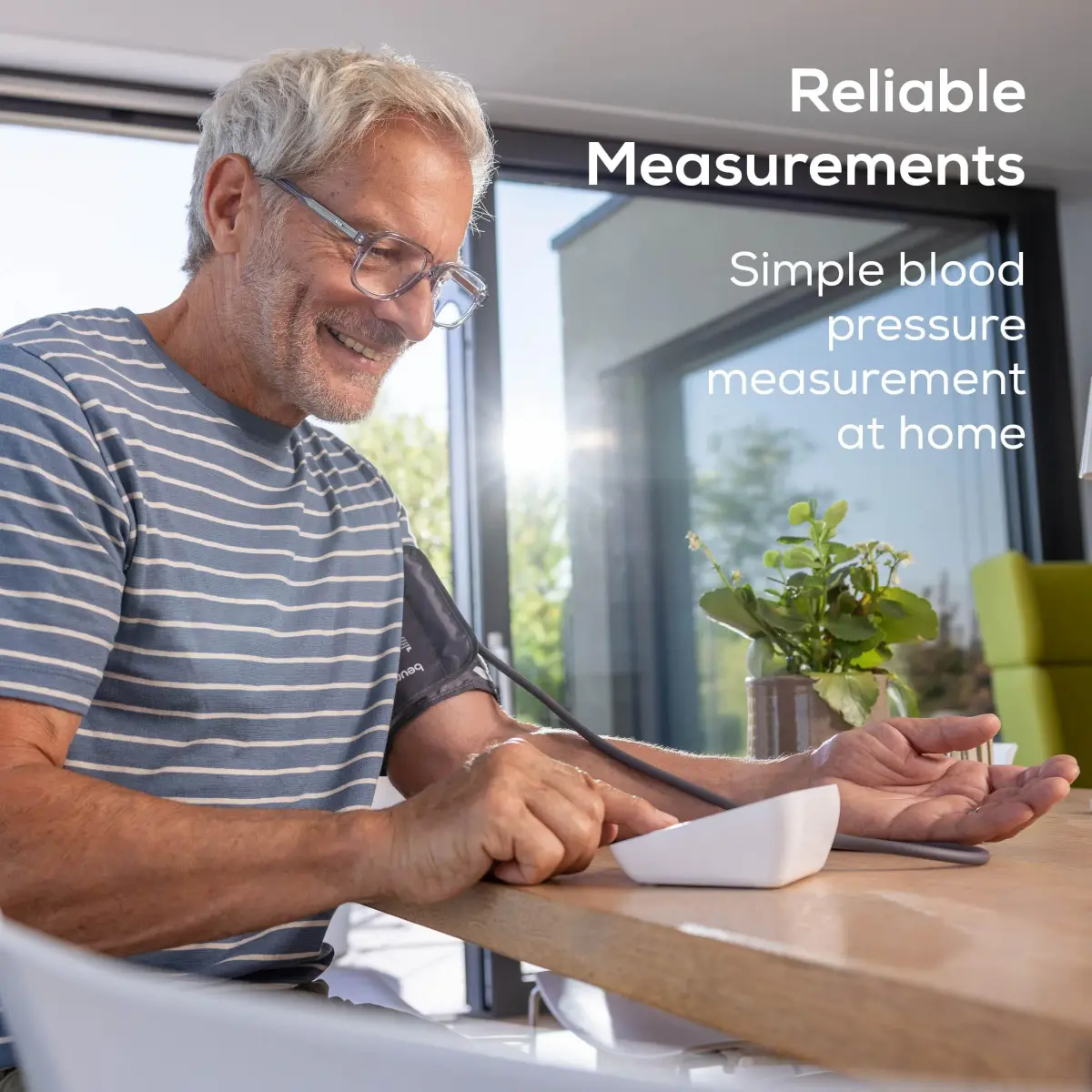Beurer BM27 Blood Pressure Monitor with Universal Cuff 22-42cm (8.7-16.5") | 4 User Profiles, App Sync - view 2