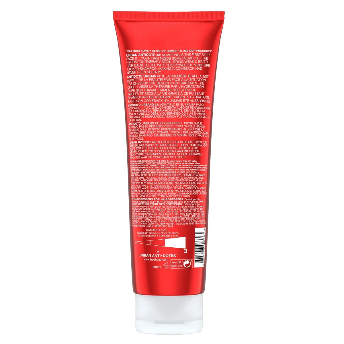 Bed Head Recovery Shampoo 8.45 fl oz | Deep Hydration & Strengthening for Dry & Damaged Hair — Resurrection - view 2