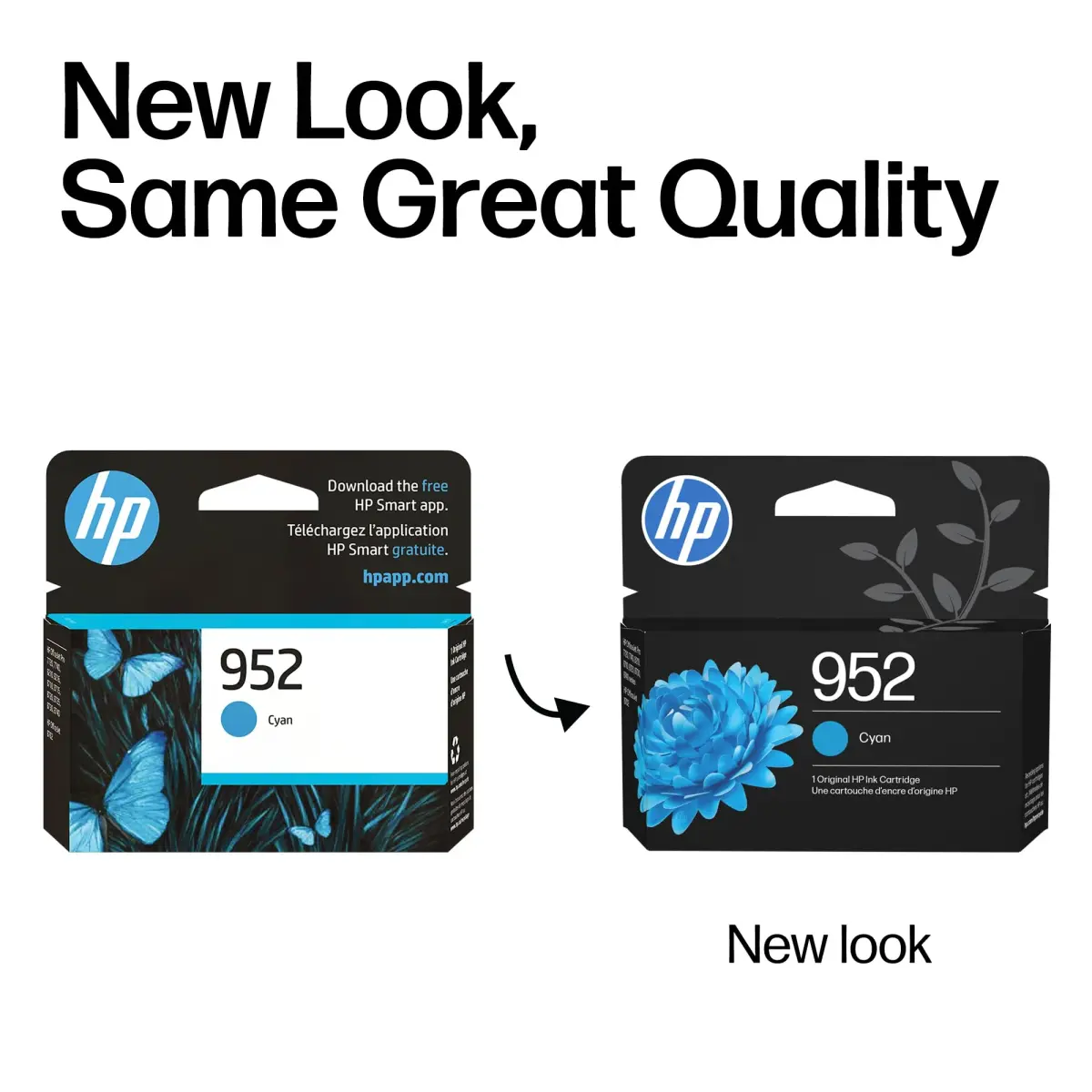 HP 952 Cyan Ink Cartridge | High Yield 630 Pages | Works with OfficeJet Pro 7720-8740 Series - view 3