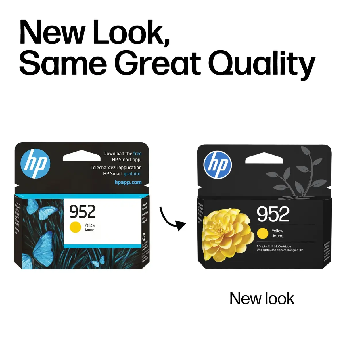 HP 952 Yellow Ink Cartridge | 630 Pages | Fade-Resistant Documents - view 3