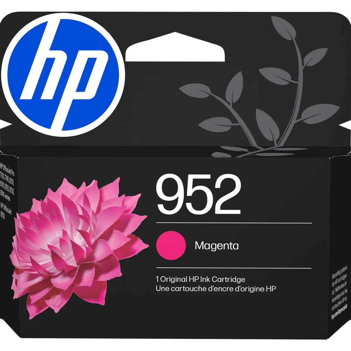 HP 952 Magenta Ink Cartridge | 700 Pages | Works with OfficeJet Pro Series - main product image