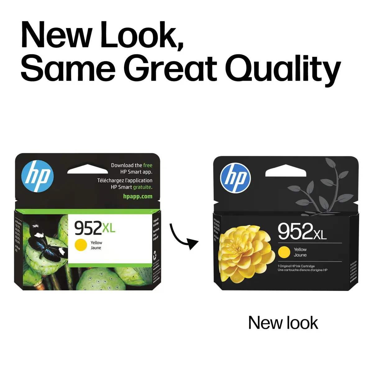 HP 952XL Yellow High-Yield Ink Cartridge 1450 Pages | Fade-Resistant Documents - view 3