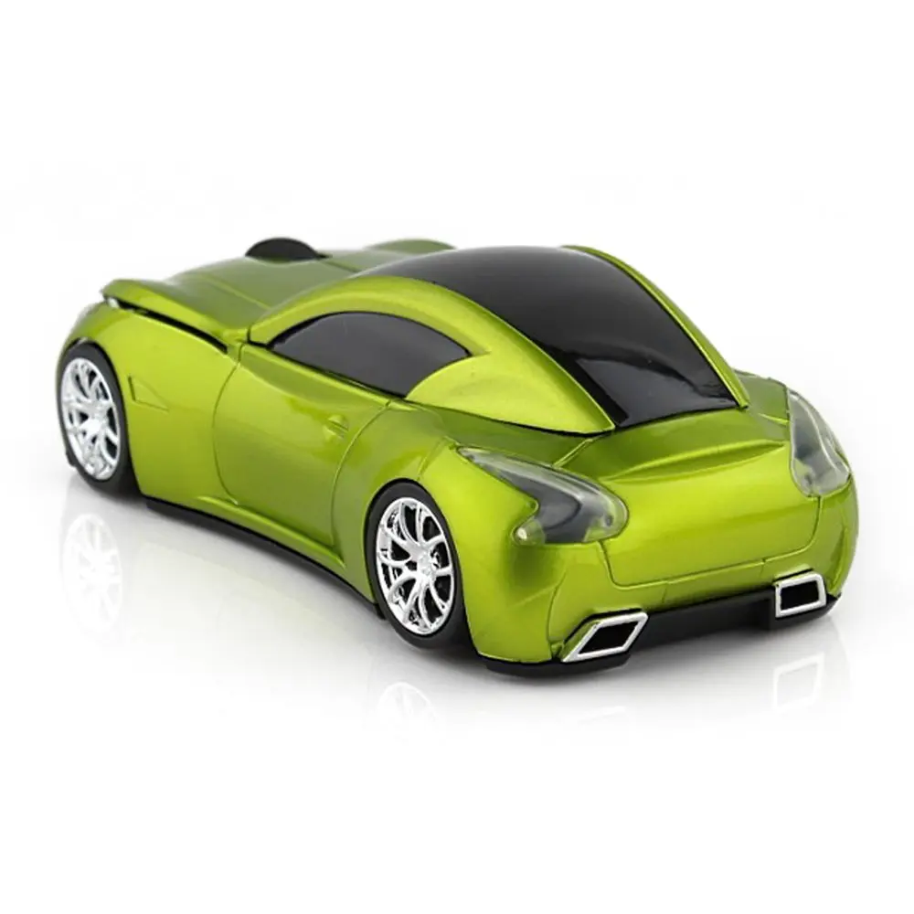 MGbeauty Sports Car Wireless Mouse | 1600 DPI Optical, 3 Buttons, LED Lights, 2.4GHz Wireless - view 2