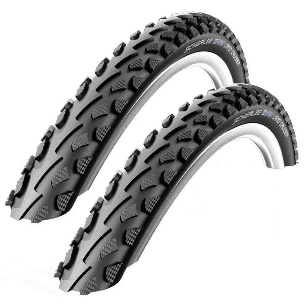 SCHWALBE Land Cruiser 26" x 1.75 Mountain Bike Tyres (Pair) | Durable Clincher for Mountain & Cruiser Bikes - main product image