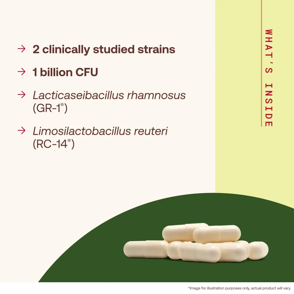 Jarrow Formulas Fem-Dophilus Probiotics 60 Capsules | Vaginal & Urinary Tract Support - view 3