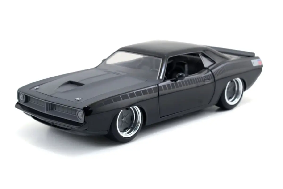 Jada Toys Fast & Furious 1970 Plymouth Barracuda 1:24 Diecast Vehicle | Movie-Style Car for Collectors & Kids - main product image