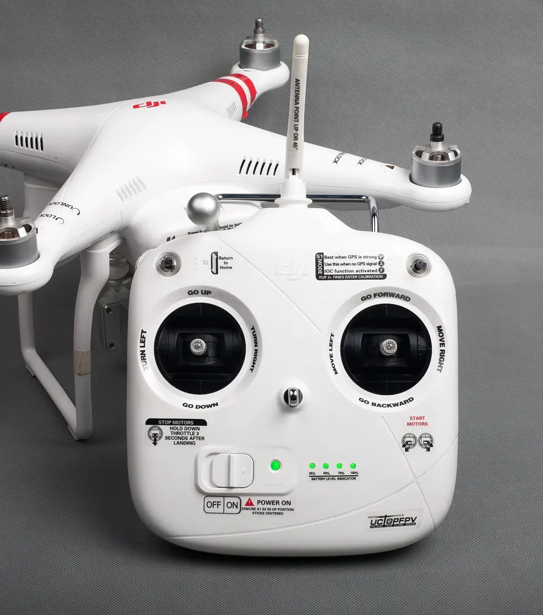 SummitLink Sticker Set for Phantom 3 Standard Transmitter | High Contrast ID Marking Decal - main product image