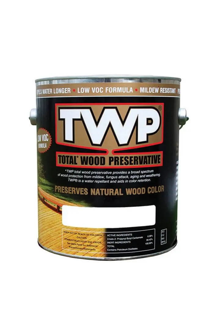 AMTECO DIVISION OF GEMINI INDUSTRIE TWP 1520 Pecan Low VOC Wood Preservation Stain 1 Gallon | Eco-Friendly, Water & UV Resistant - main product image