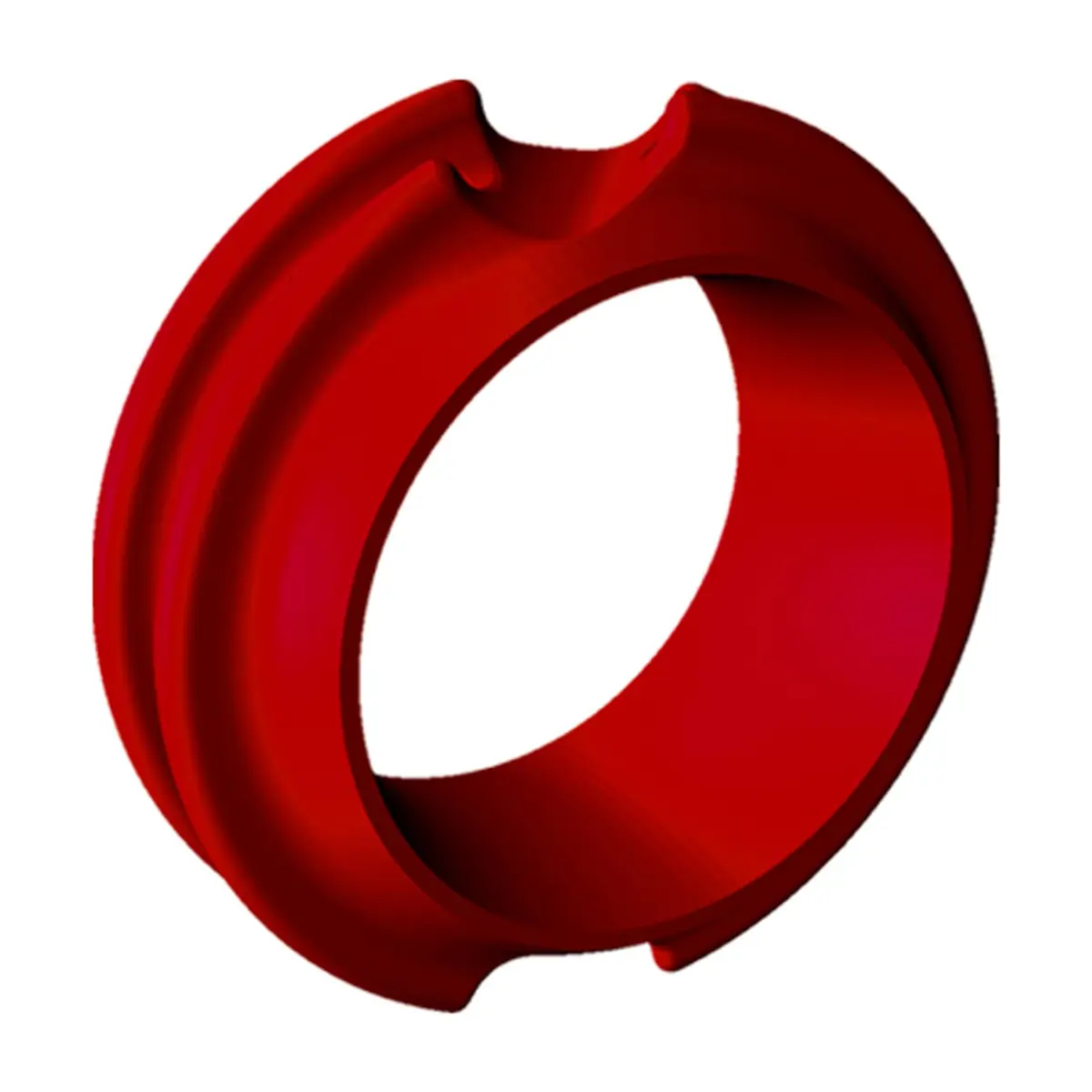 G5 Meta Pro Anti-Glare Archery Peep Sight, Red, 3/16 Inch | Perfect Circle & Reduced String Wear - view 2