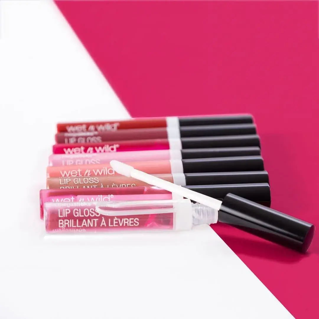 wet n wild MegaSlicks Lip Gloss Red Cherish | Ultra-Glossy, Vitamin-E Enriched, Vegan (16.26 ml / 0.55 Fl Oz) - view 8