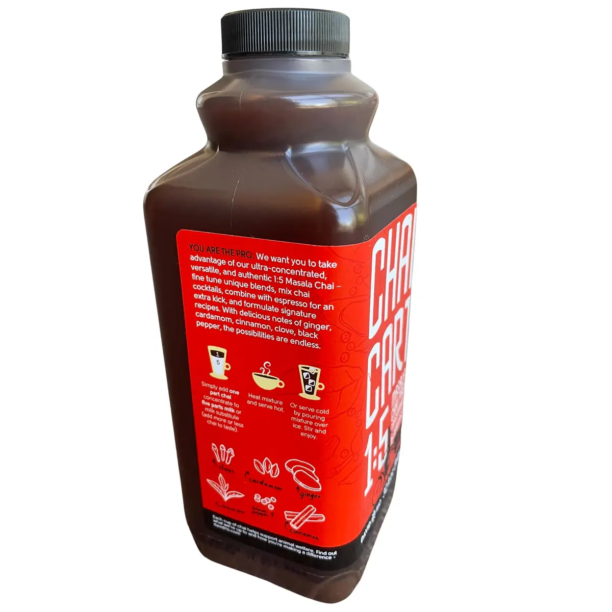 David Rio Cub Chai Super Concentrate 32 fl oz | Authentic Masala Chai for Home & Pros - view 3