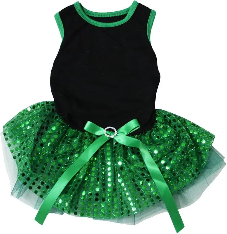 Petitebella Puppy Dress Medium | Small Dog Party & Birthday Outfit - view 3