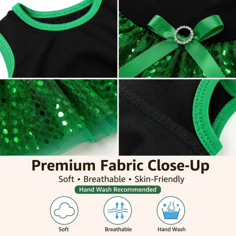 Petitebella Puppy Dress Medium | Small Dog Party & Birthday Outfit - view 7