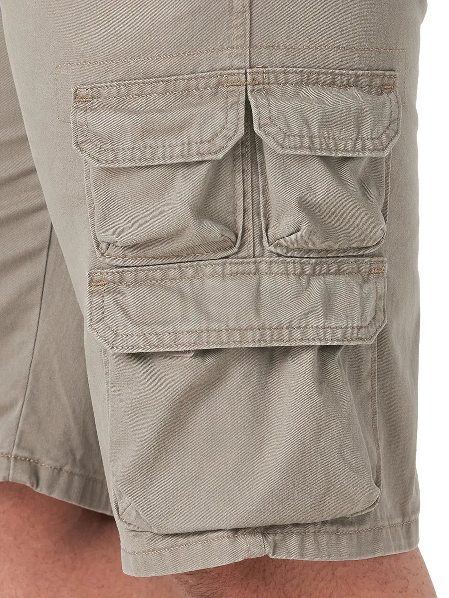 Wrangler Authentics Men's Premium Twill Cargo Short (Bennard), Bullfrog, 34 | Relaxed Fit, 11" Inseam, Cotton Twill - view 4