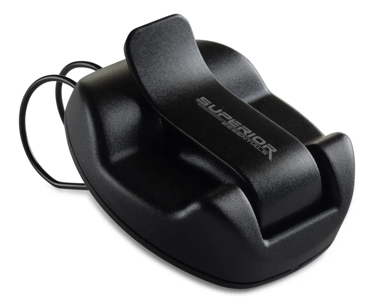 SUPERIOR ESSENTIALS Sunglasses Holder for Sun Visor/Air Vent - Black, 1 Pack | Easy One Handed Operation - view 8
