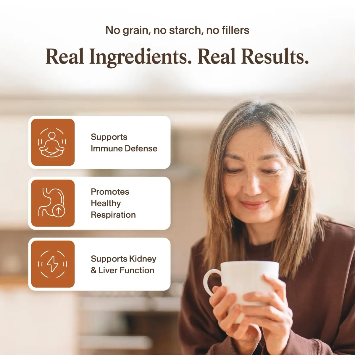 Real Mushrooms Cordyceps Mushroom Powder 60 Servings | Organic Energy & Wellness Support - view 3