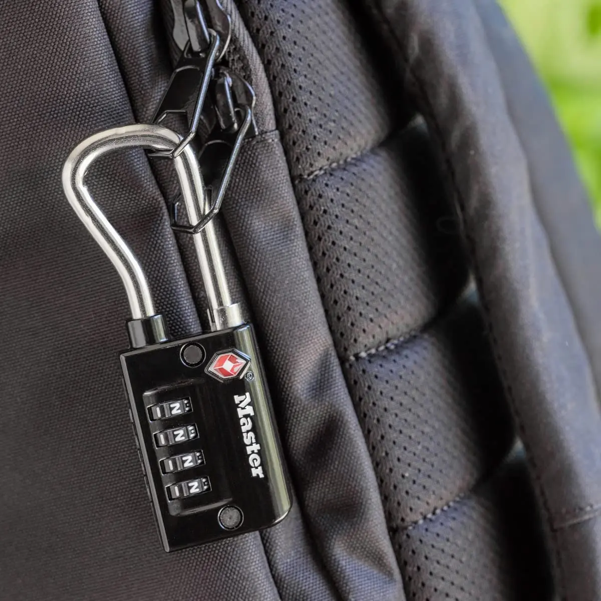 Master Lock TSA Approved Luggage Lock, 1-5/16 in. Wide, Black | Set Your Own Combination for Travel & Security - view 6