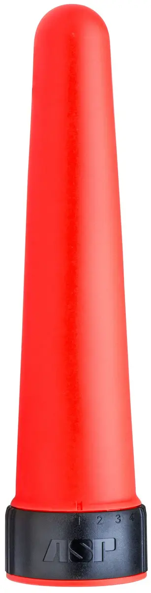 ASP Traffic Management and Emergency Wand, Compatible with Triad and Turbo Flashlights, Red | Traffic Control Tool for Emergency Use - main product image