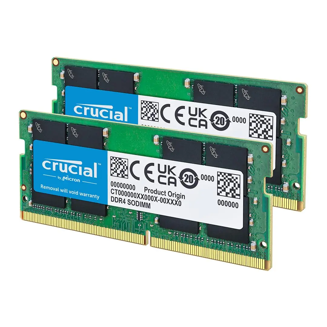 Crucial 16GB DDR4 RAM Kit (2x8GB) 2400MHz | Seamless Laptop Upgrade for 13th Gen Intel & AMD Ryzen - main product image