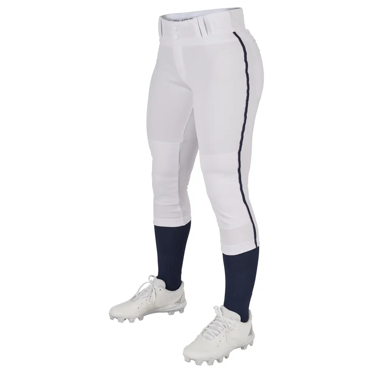 CHAMPRO Women's Tournament Low Rise Softball Pants with Side Piping | Durable, Comfortable & Abrasion-Resistant (70-120 chars) - main product image