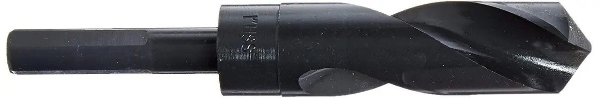 Drill America 53/64" Reduced Shank High Speed Steel Drill Bit | Precision Ground, Black Oxide Finish (70-120 chars) - view 7