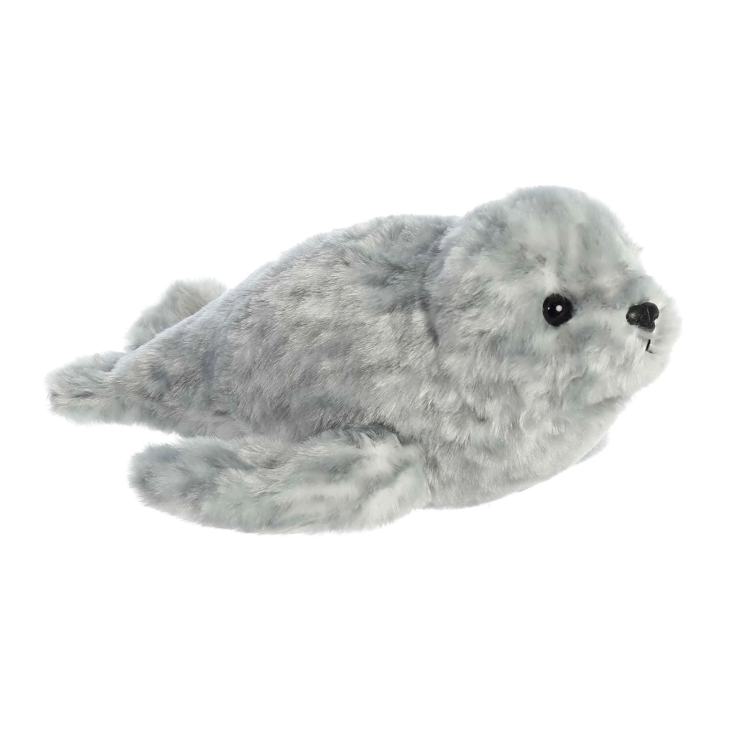 Aurora Mini Flopsie Harbor Seal Plush Toy 8-Inch | Soft & Cuddly Marine Companion - main product image