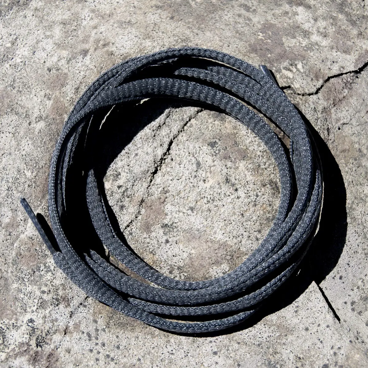 Lace Kings Oval Shoelaces Dark Grey 36in | Stylish Athletic Replacement - view 4
