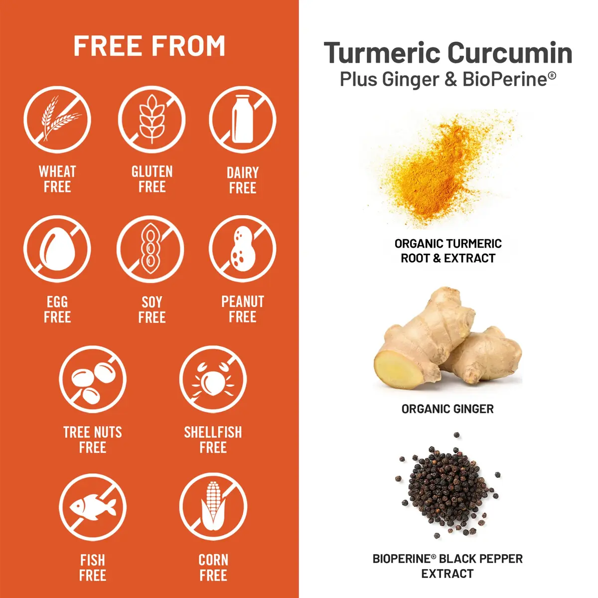 NatureWise Turmeric Curcumin 2250mg Supplement with BioPerine, 90 Capsules | Supports Joint & Wellness - view 7