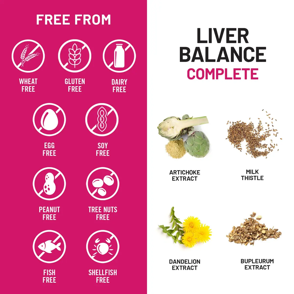 NatureWise Liver Balance Detox Supplement - Vegan, 120 Capsules | Supports Liver Function & Cleansing - view 7