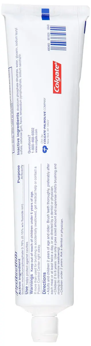 Colgate Cavity Protection Toothpaste 8 Ounce (1.5 kg) | Fights Cavities with Active Fluoride - view 2