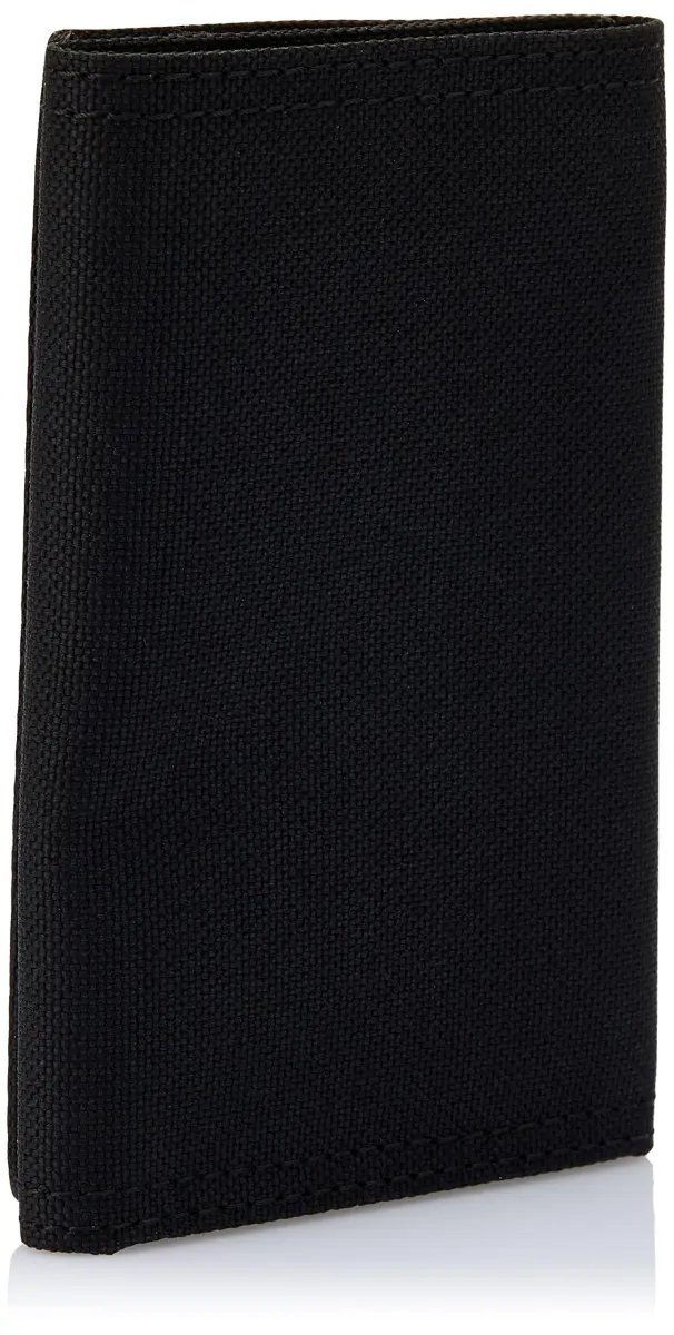 Timberland Men's Trifold Nylon Wallet Black | 13 Card Slots, ID Window, Billfold - view 2
