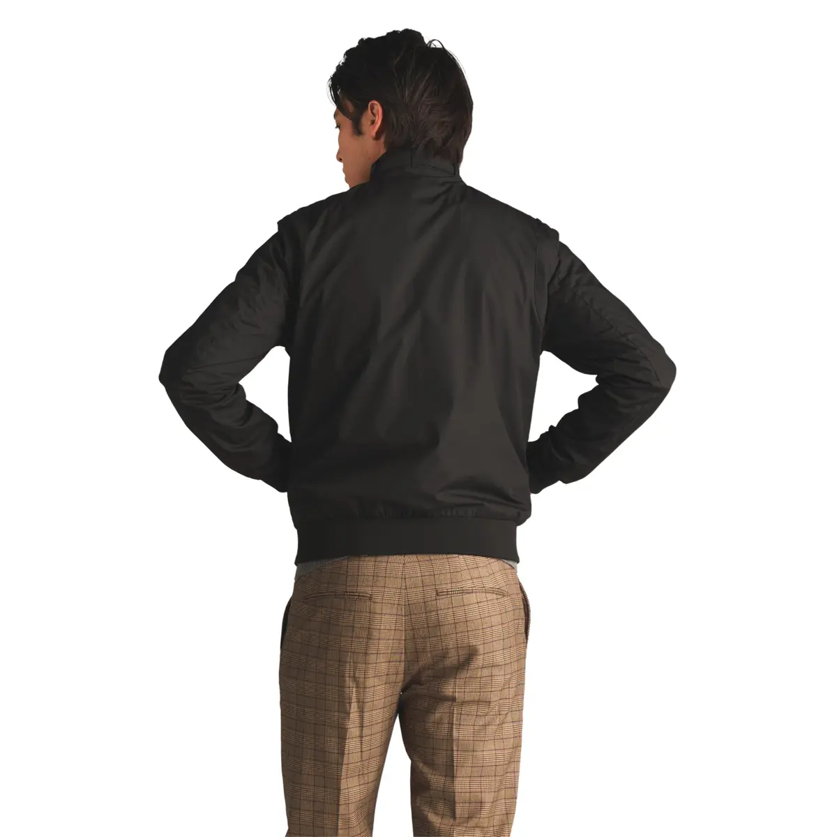 Members Only Men's Classic Iconic Racer Slim Fit Jacket (Black, Small) | Timeless Style for Men - view 3