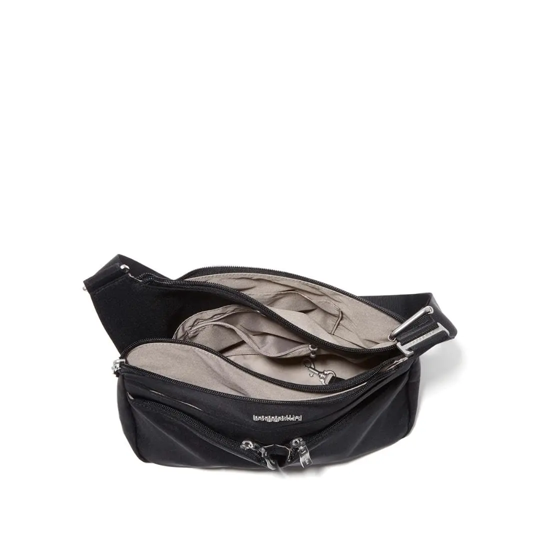 Baggallini Cross Over Crossbody Travel Bag 11x8.5 Water-Resistant Nylon Lightweight - view 9