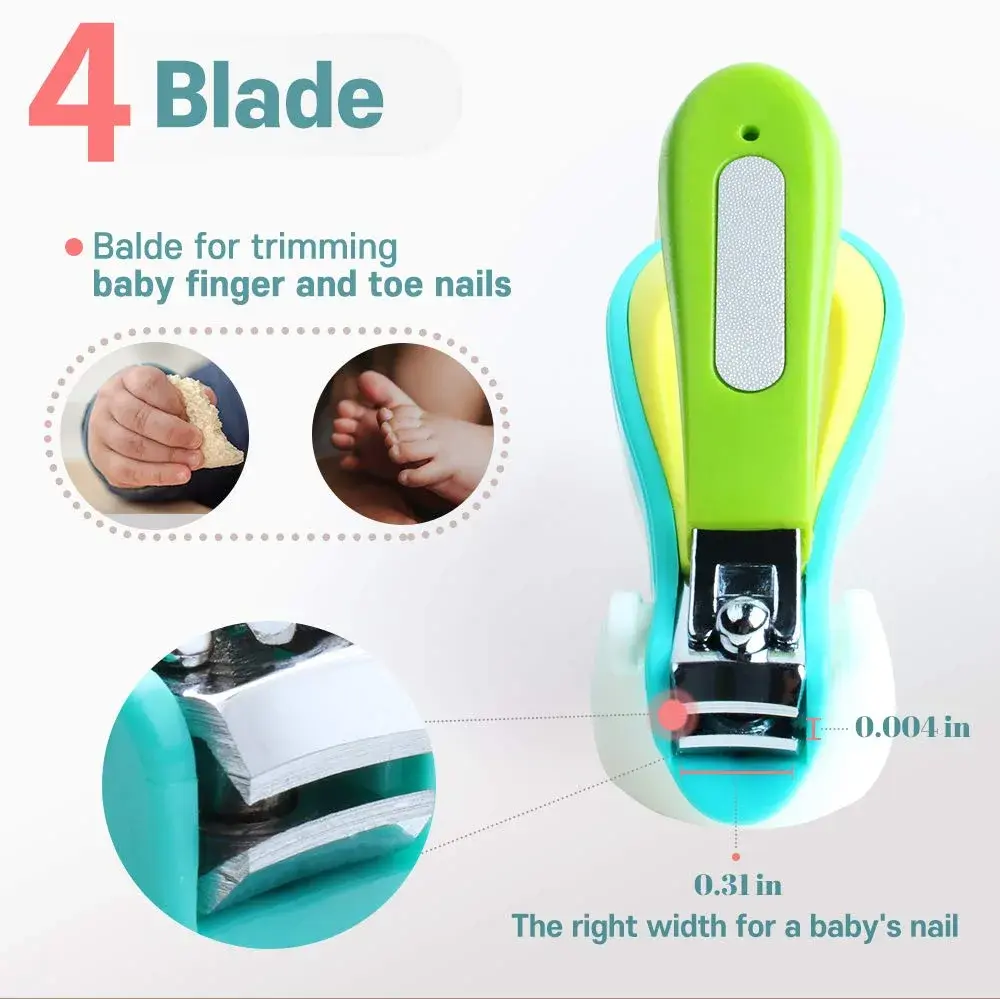 ROYAL Baby Whale Nail Clipper with Magnifier SMC-2 (1 Unit) | Made in Korea - view 5